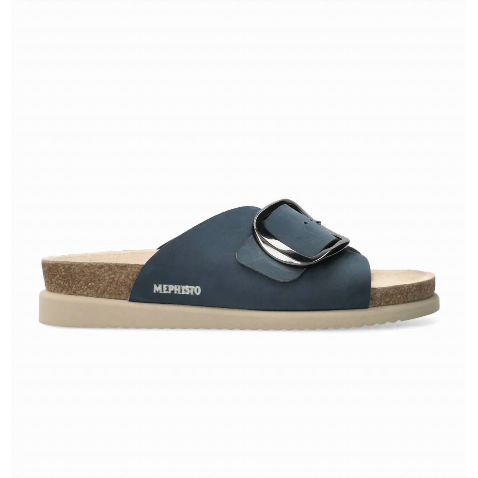 New Mephisto Women's Hariana Sandal In Navy